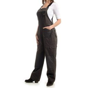 Rosies Workwear Overalls in Smoke/Dark Army Green SZ Medium